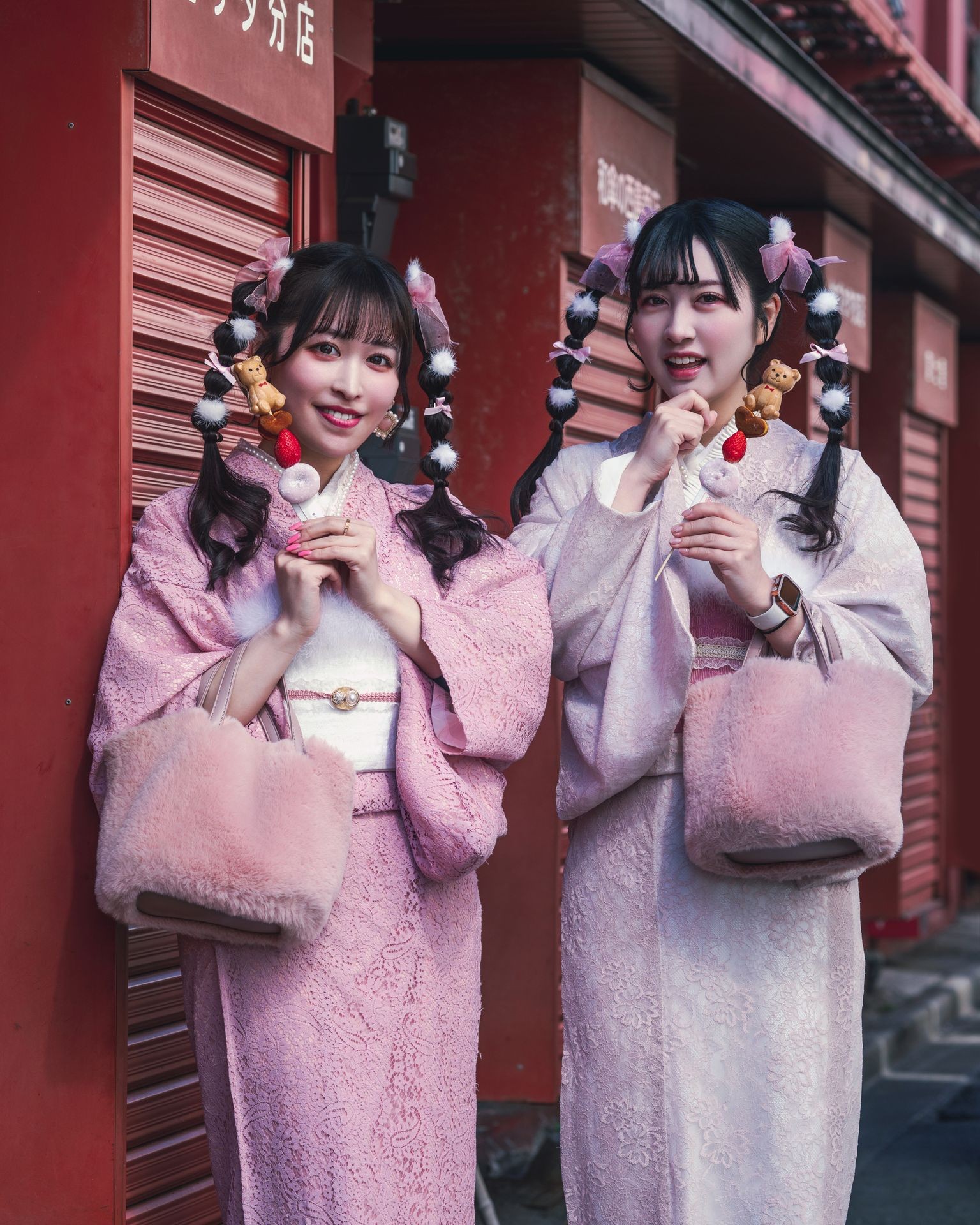 Street portrait. Japanese Fashion.